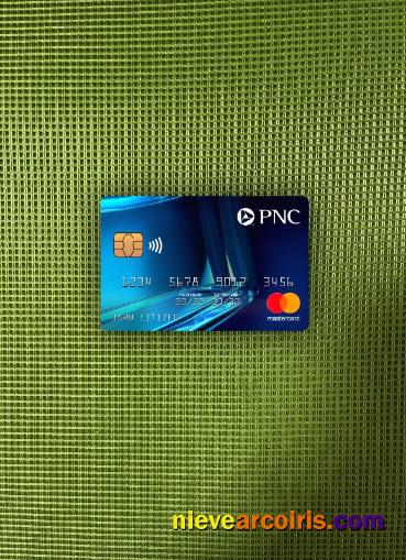 USA PNC bank mastercard blue photolook